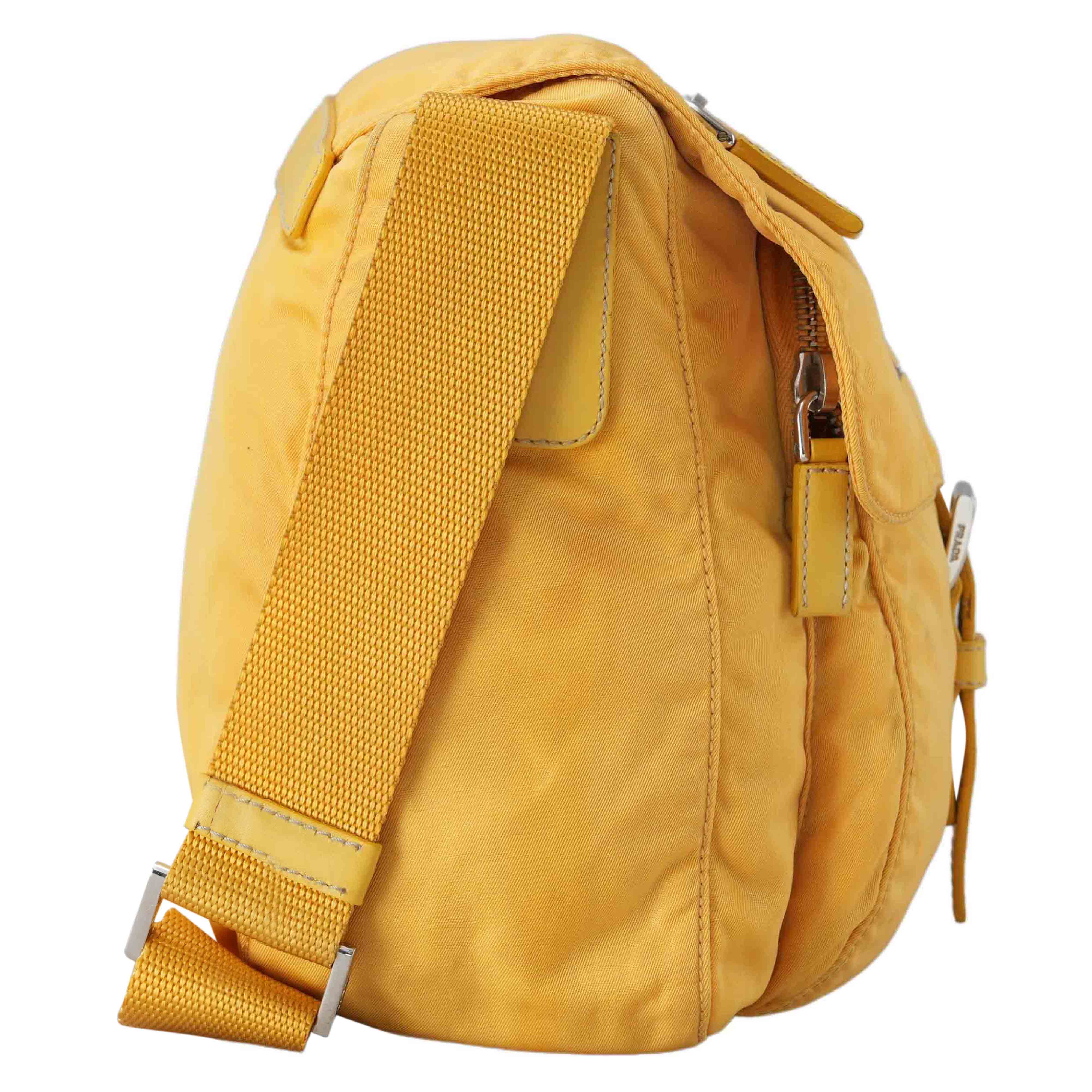 PRADA(USED)프라다 패브릭 숄더백
